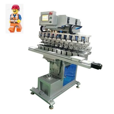 10-kolorowa maszyna do drukowania tamponów 0,4-0,6 MPa z elementami pneumatycznymi SMC